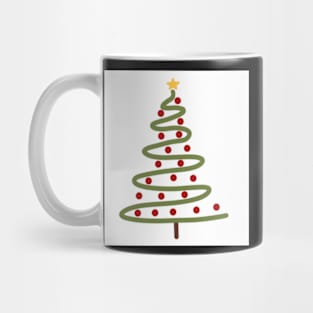 Simple Christmas Tree Mug